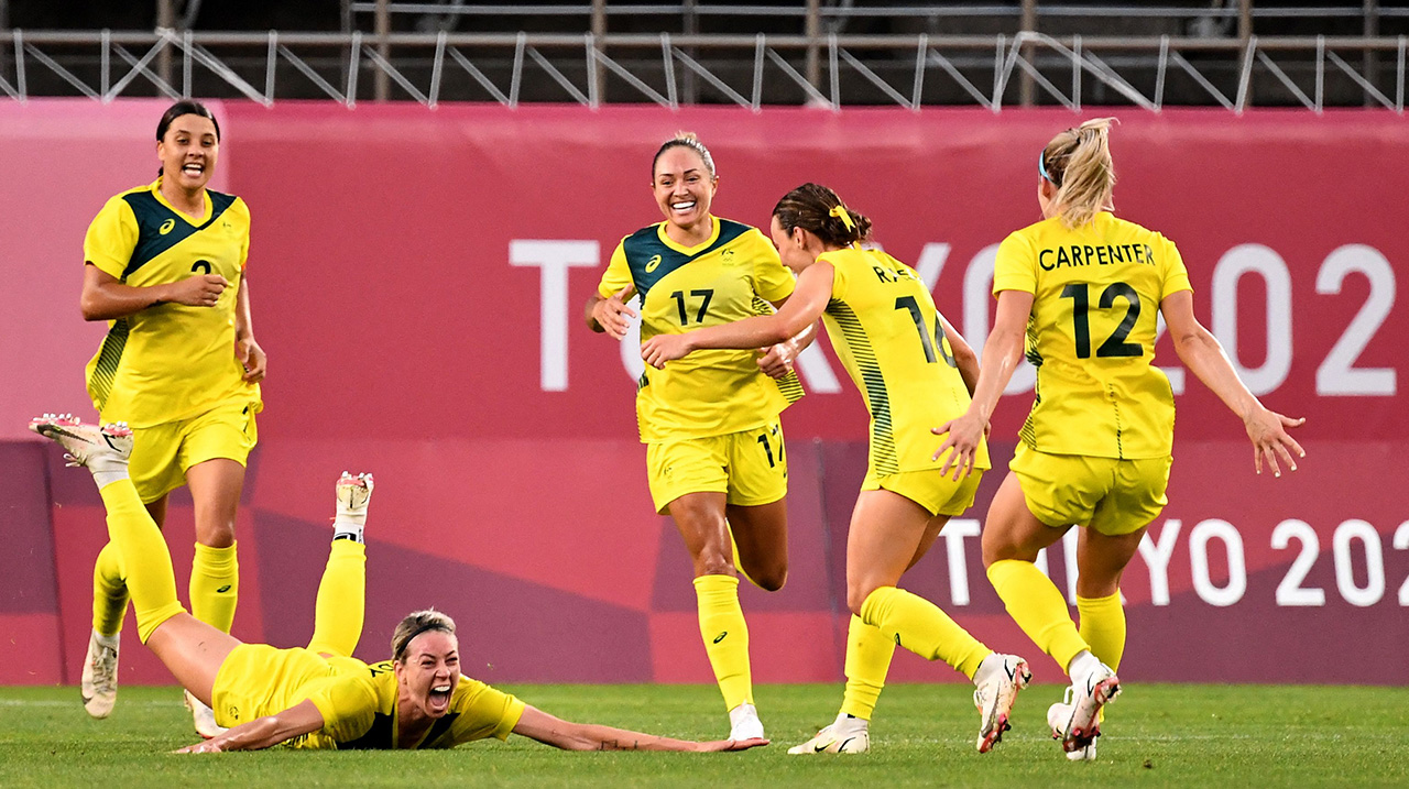 Matildas through to first Oly... Australian Olympic Committee Matildas through to first Oly... Australian Olympic Committee
